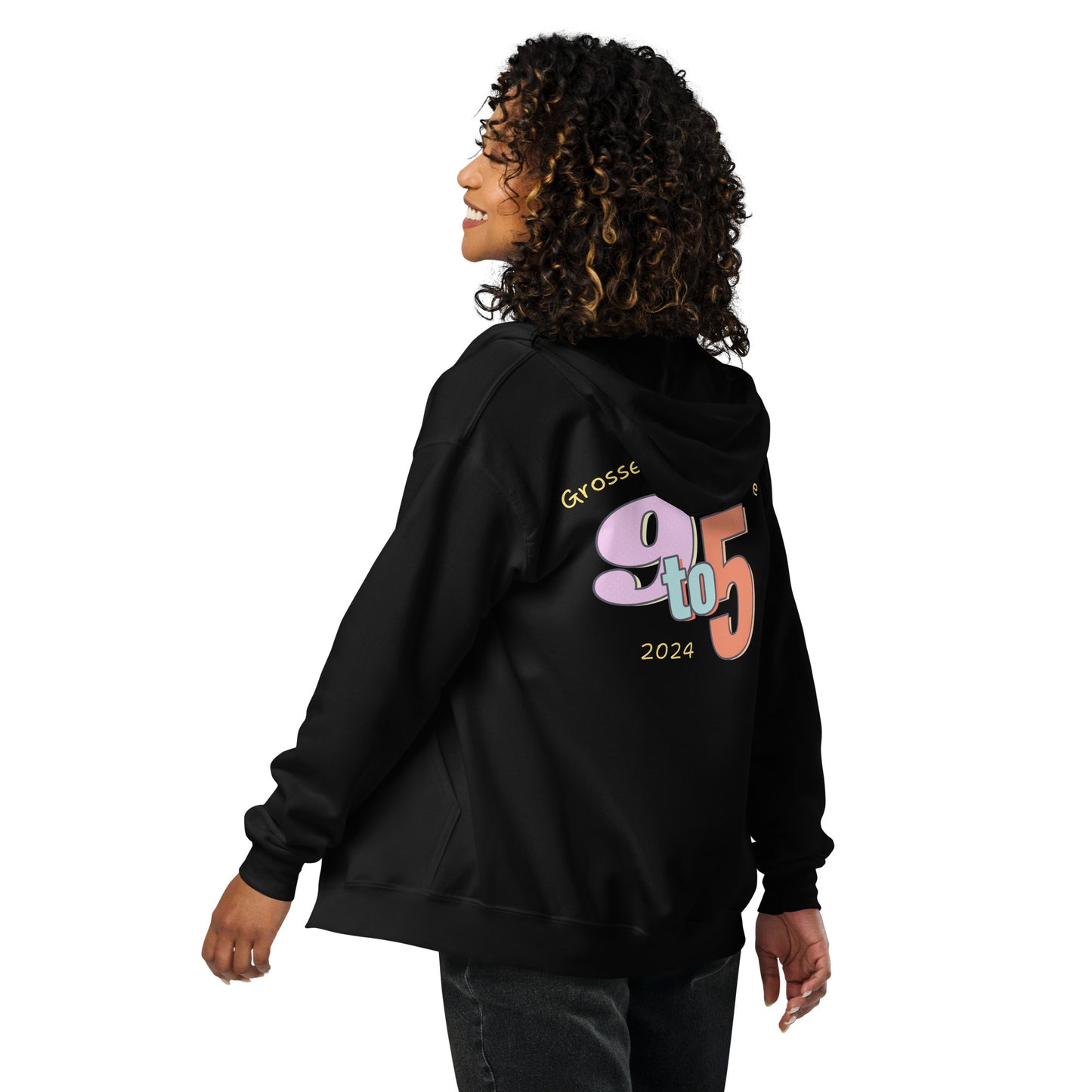 9 to 5 - Zip Hoodie