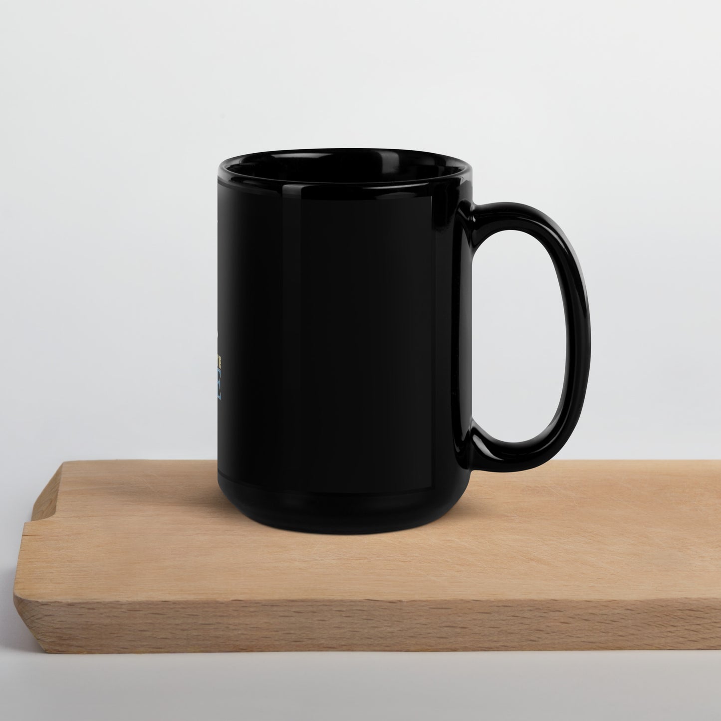 75th Anniversary Black Glossy Mug