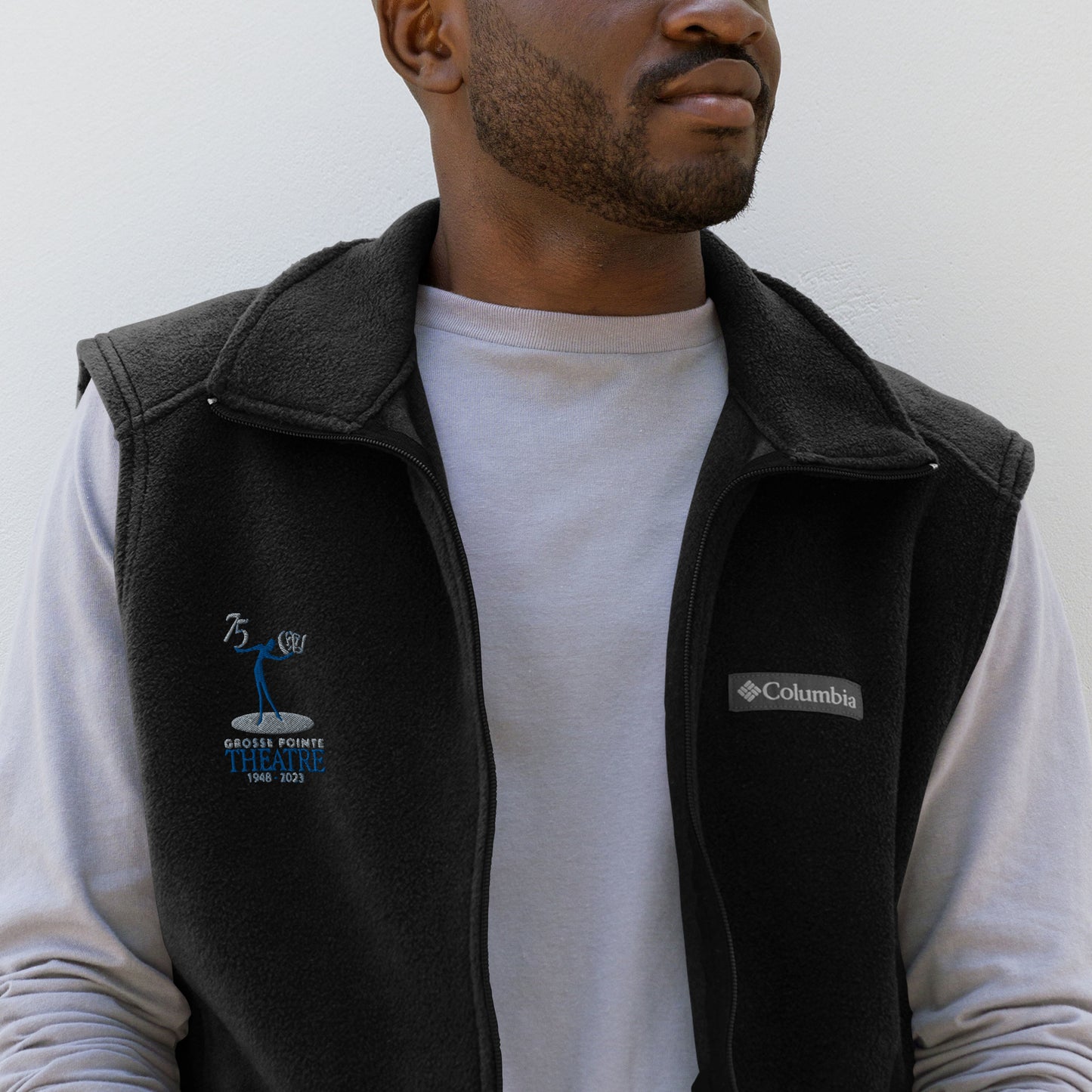 75th Anniversary Men’s fleece vest