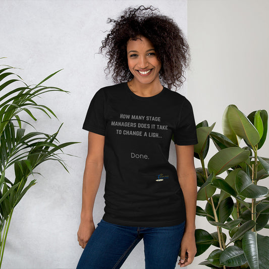 Adult - Stage Manager Unisex t-shirt
