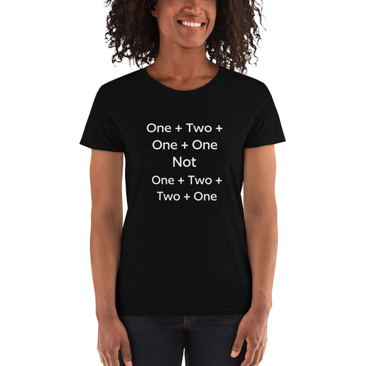 1+2 - Women's Shirt